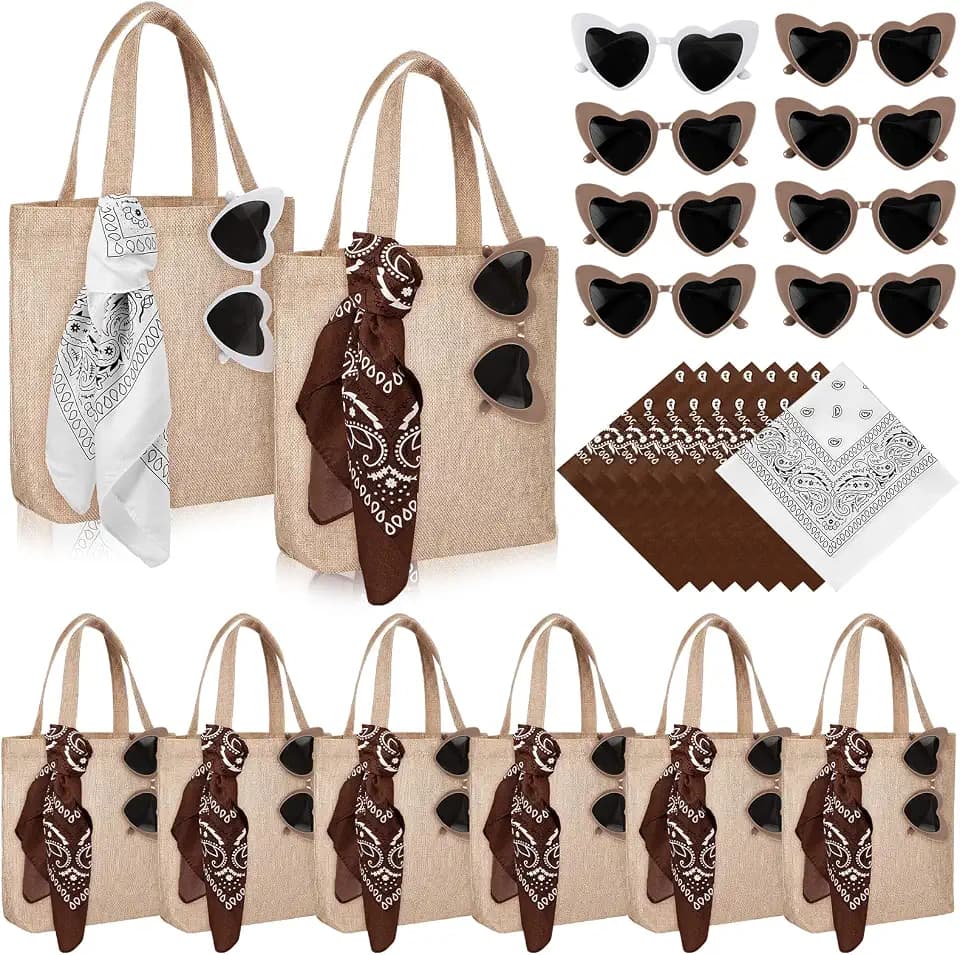 Klyyo Clyro Brown 8 Set/24 Pcs Bachelorette Party Favors Bachelorette Gift