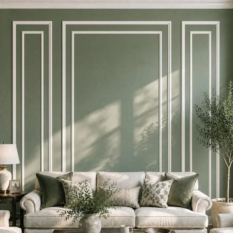 SMARTSTANDARD Pre Cut Wall Molding Kit for Accent, 3 Set Bilinear Frame