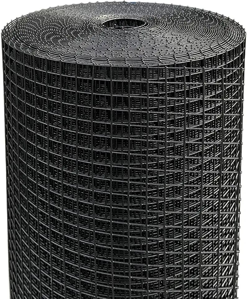 Black Hardware Cloth 1/2 inch 36 x 100 Ft 19 Gauge
