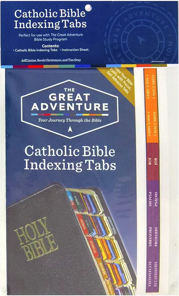 The Great Adventure: Bible Indexing Tabs (2017)