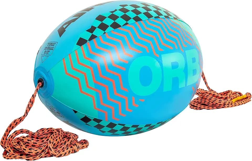 Airhead Booster Ball - Towable Tube Rope Performance Ball - Works for Boating, Water-Skiing, Wakeboarding, and More - Boating and Water Sports
