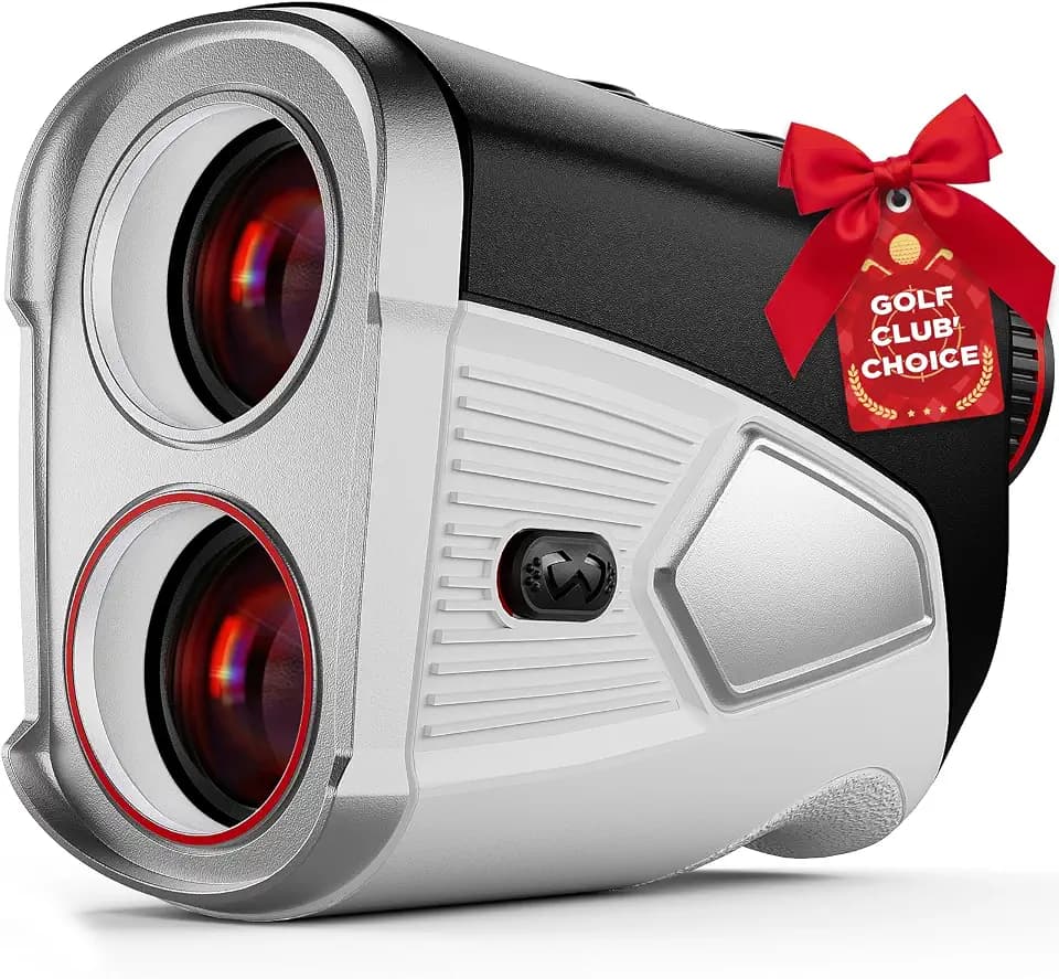 Golf Rangefinder with Slope On/Off 1500 Yards 7X Magnification Golf Gifts