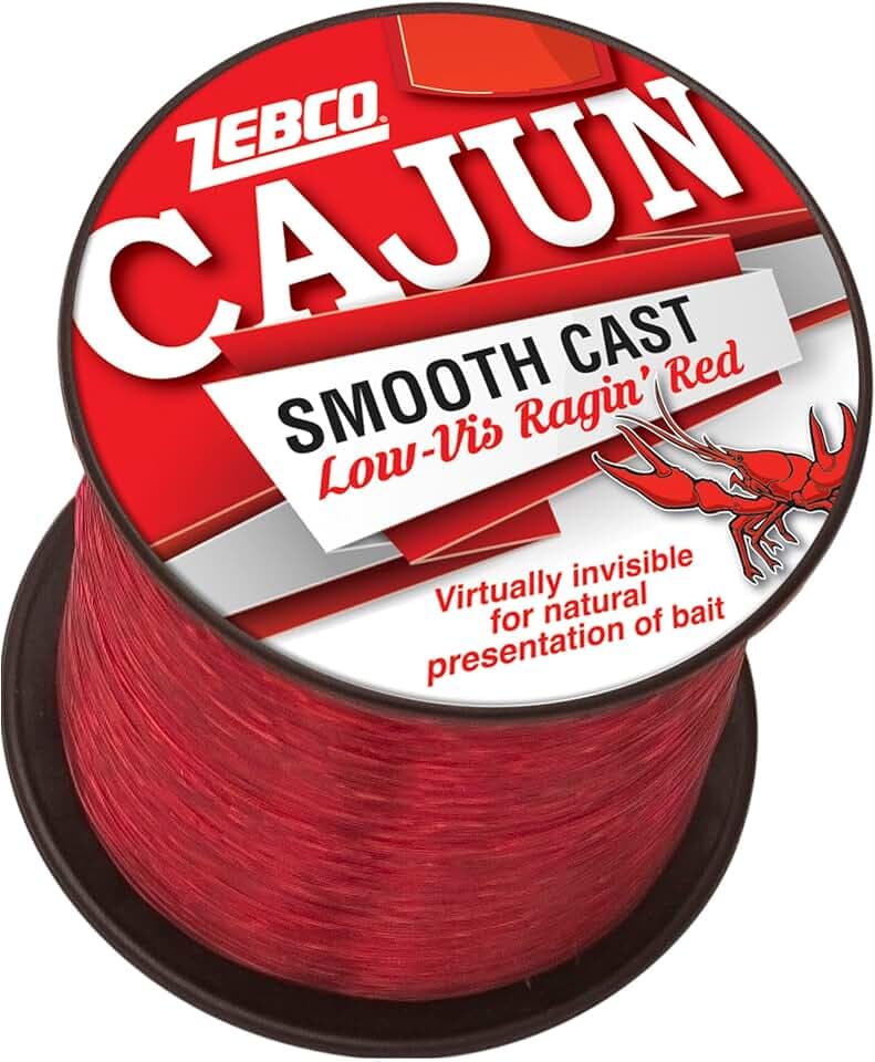Zebco Cajun Smooth Cast Monofilament Fishing Line