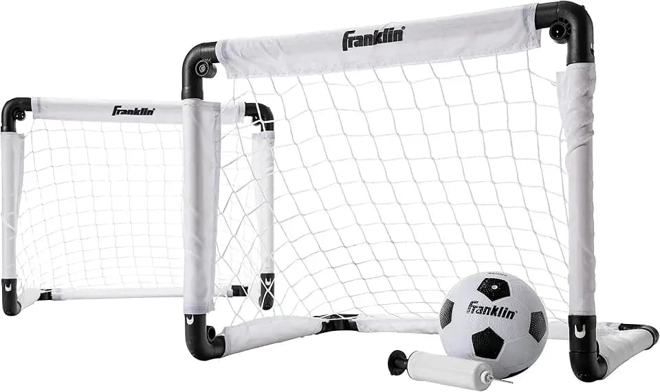 Franklin Sports Kids Mini Soccer Goal Set - 22"