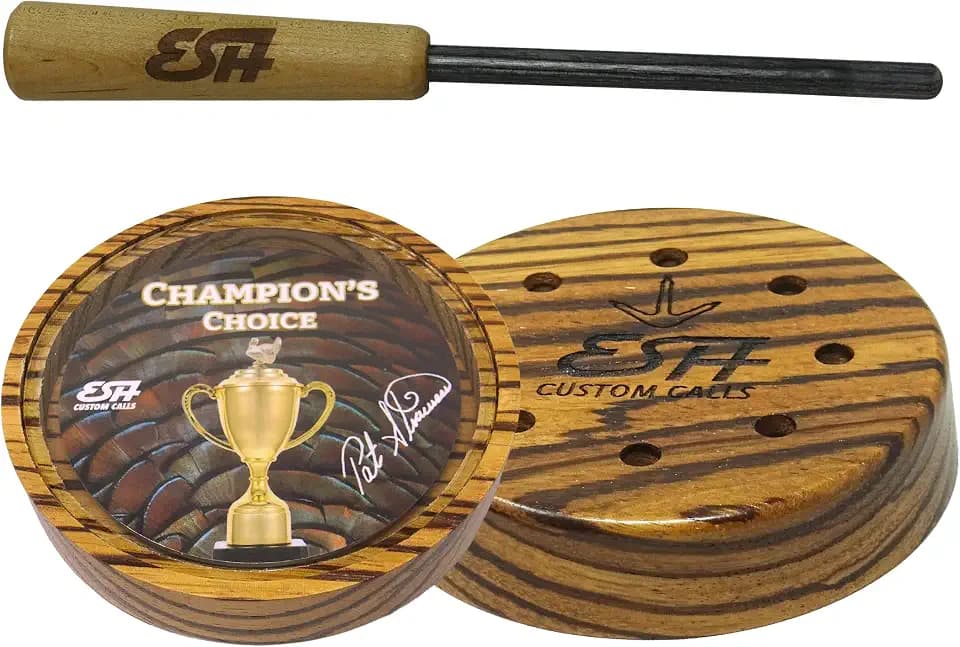 ESH Turkey Pot Calls – Realistic Friction Turkey Calls for Hunting – Easy-Use, High-Volume Pot Calls for Beginners & Pros