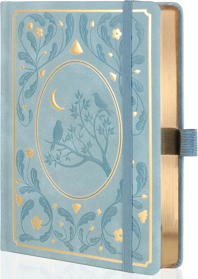 TIEFOSSI B5 Lined Journal, College Ruled Notebook for Women Men