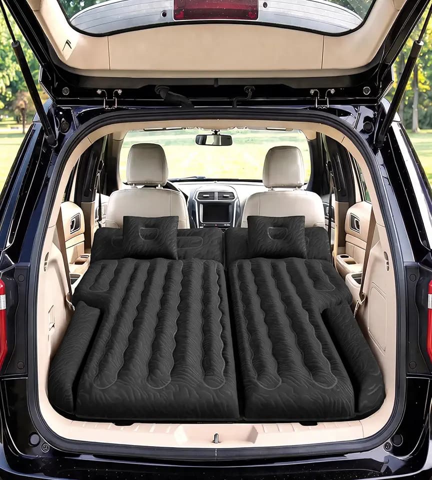 Umbrauto SUV Air Mattress, 78.7" Extended Car Bed for Mid & Large SUV Trunk