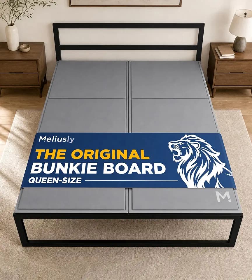 Meliusly Original Bunkie Board Queen Size (60x80) - Under Bed Support