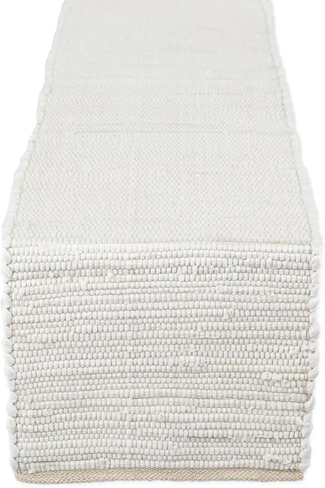 DII Handmade Chindi Tabletop, Table Runner, 14x72, Natural