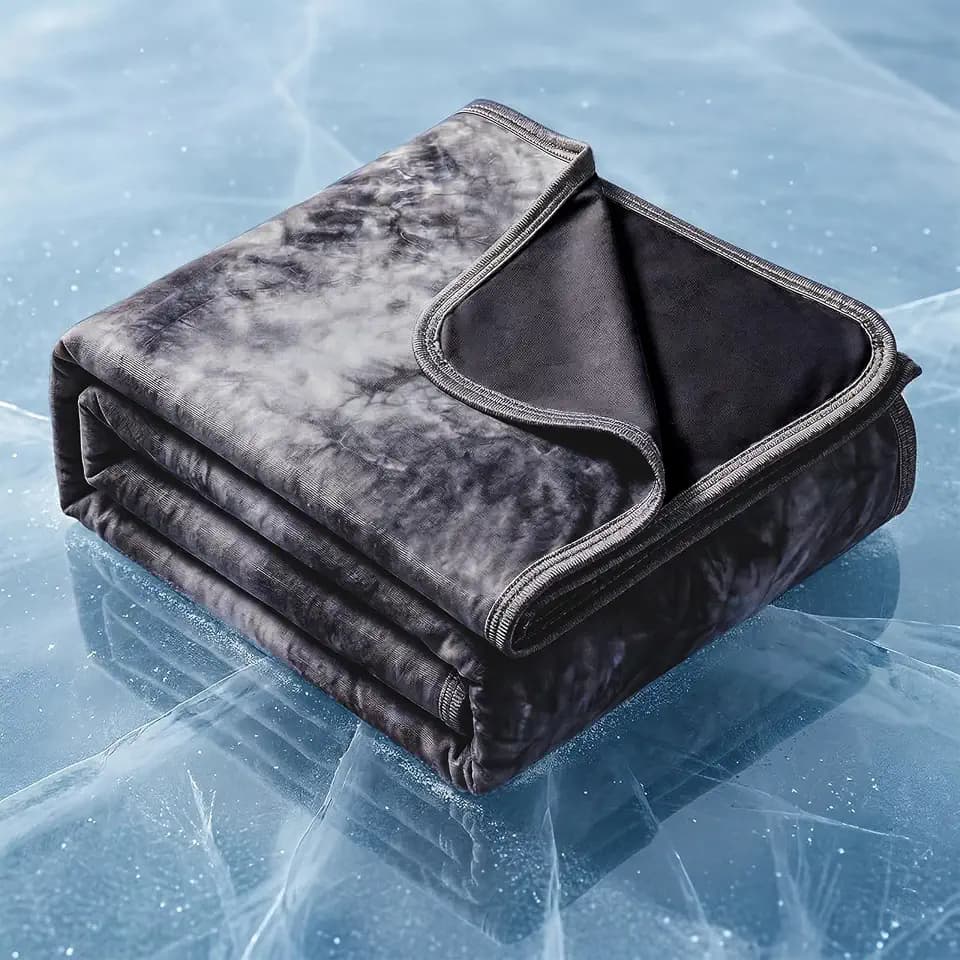 Topcee Cooling Blanket King Size 90"x104" for Hot Sleepers