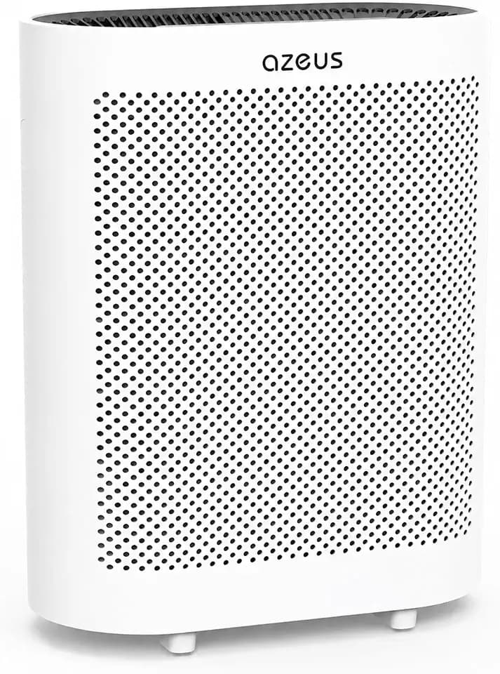 AZEUS GL-FS32 Air Purifier for Large Rooms up to 2160 Sq Ft, 5-in-1 H13 True HEPA Filter Removes 99.97% of 0.3 Micron Particles, Centrifugal Fan, Auto Sensor, Quiet Sleep for Home, Office and Pets