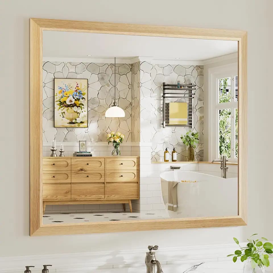 40x36 Inch Bathroom Mirror for Wall