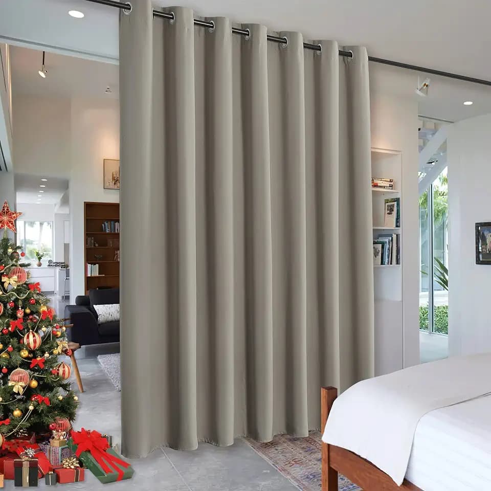 RYB HOME Extra Long Curtains for Home Theater Office Backdrop Dining Room