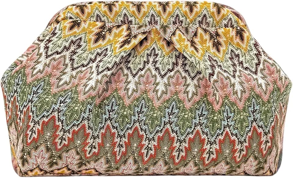 Women's Evening Cloud Clutch Bag, Crocodile Leopard Sequin Denim Cow Print Moroccan for Party Wedding Prom