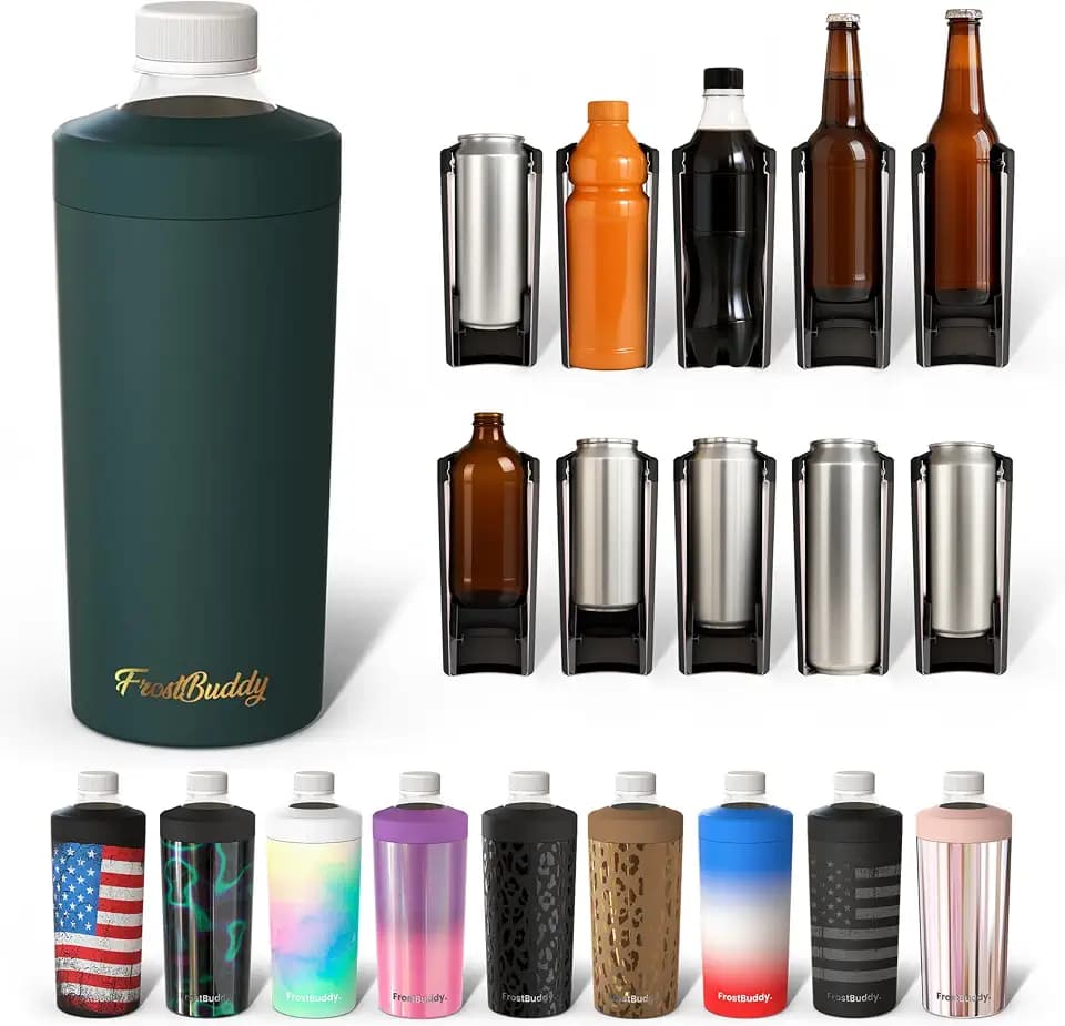 Frost Buddy XL Can Cooler - Fits 12/16/20/24 oz Cans & Bottles