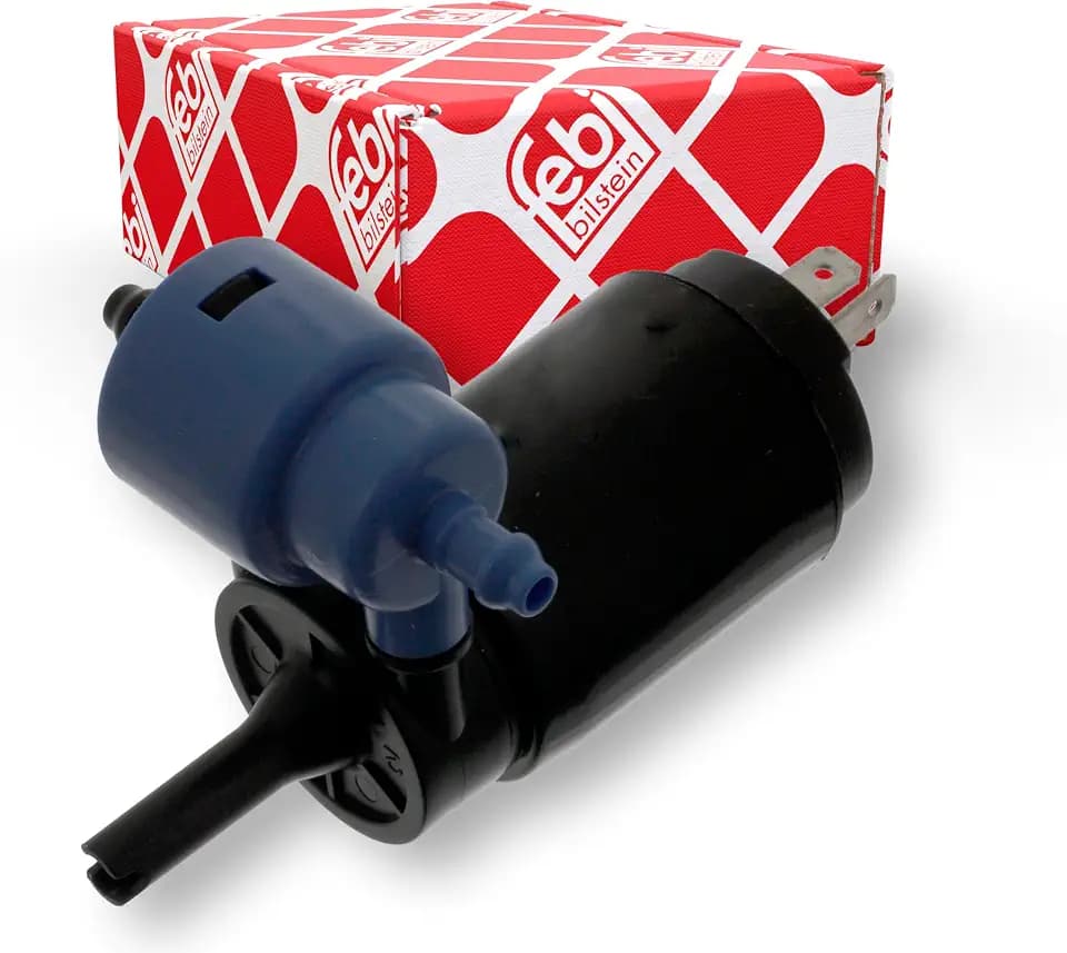 febi bilstein 05244 Waschwasserpumpe für Scheibenreinigungsanlage, 1 Stück