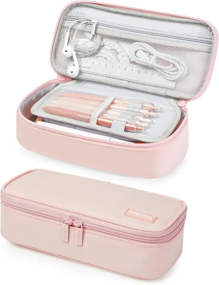 YOKUMA Pencil Case Big Capacity Pencil Pouch Bag Box for Girls Boys Gift