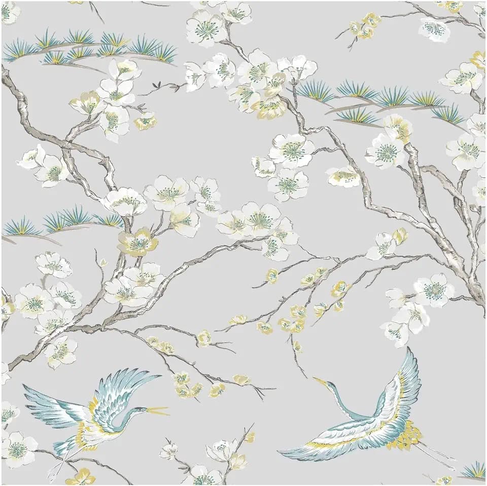 Kabuki Japan Blue Wallpaper