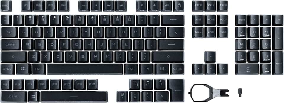 ASUS ROG PBT Doubleshot Keycap Set Tastenkappen für ROG RX Switches