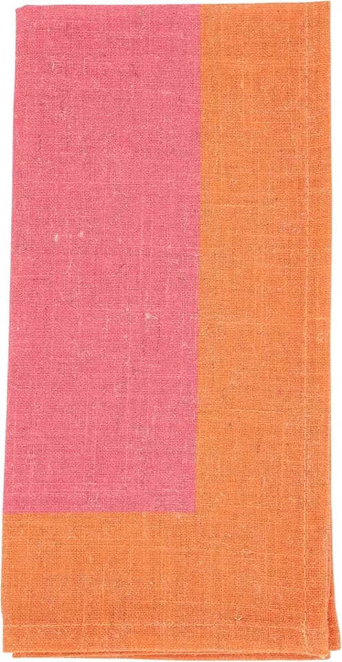 Color-Blocked Edge Napkin (Set of 4)
