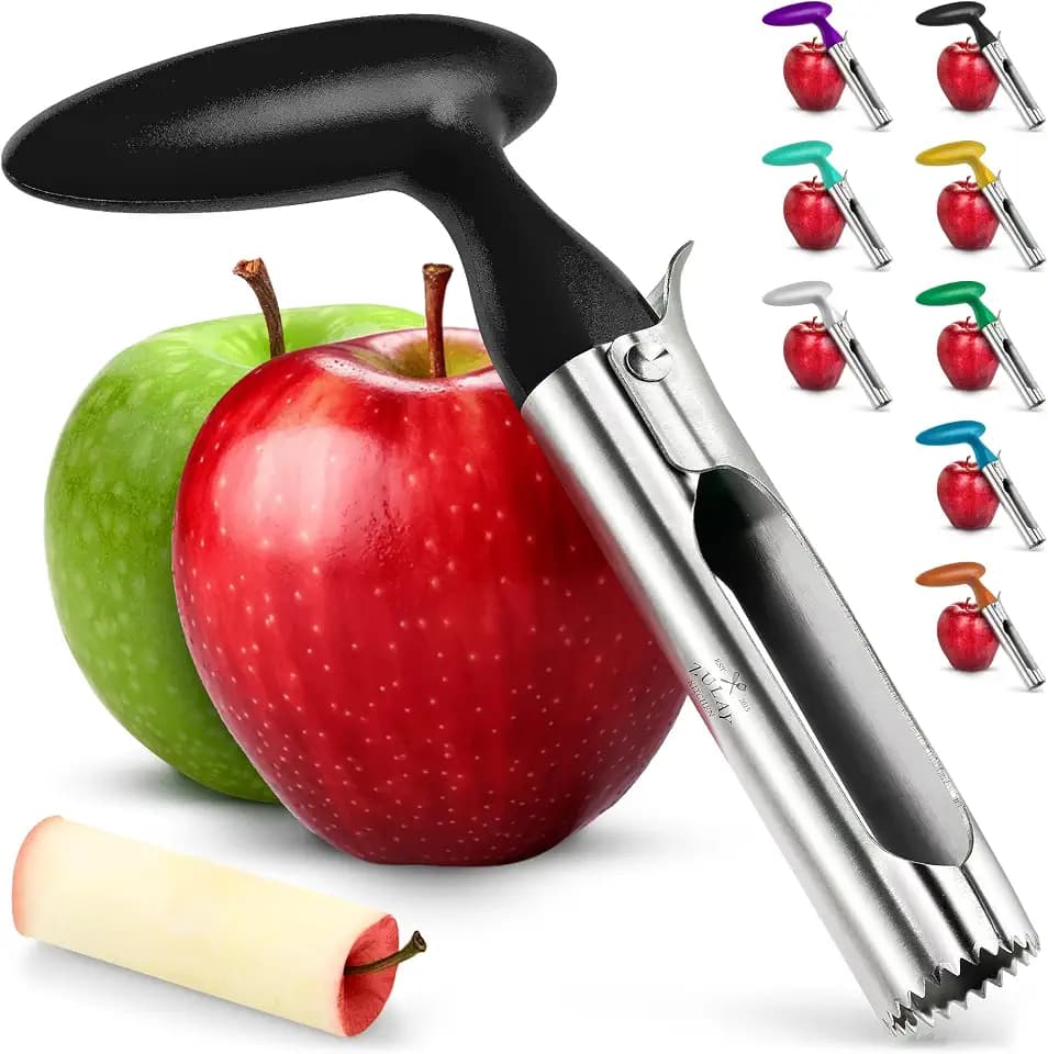 Zulay Kitchen Stainless Steel Apple Corer Tool