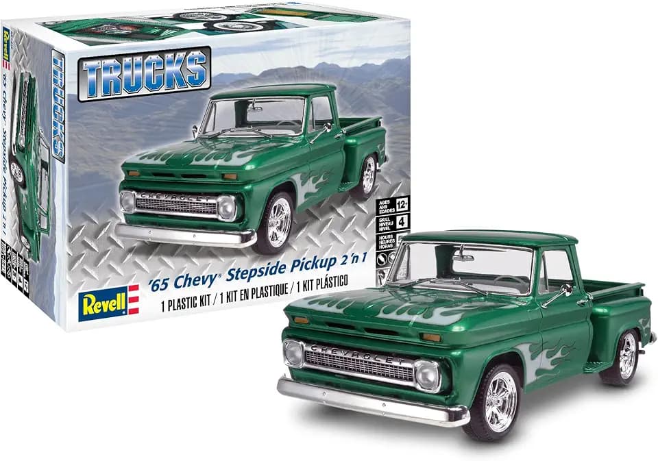 Revell '65 Chevy Stepside Pickup 2N1, Green