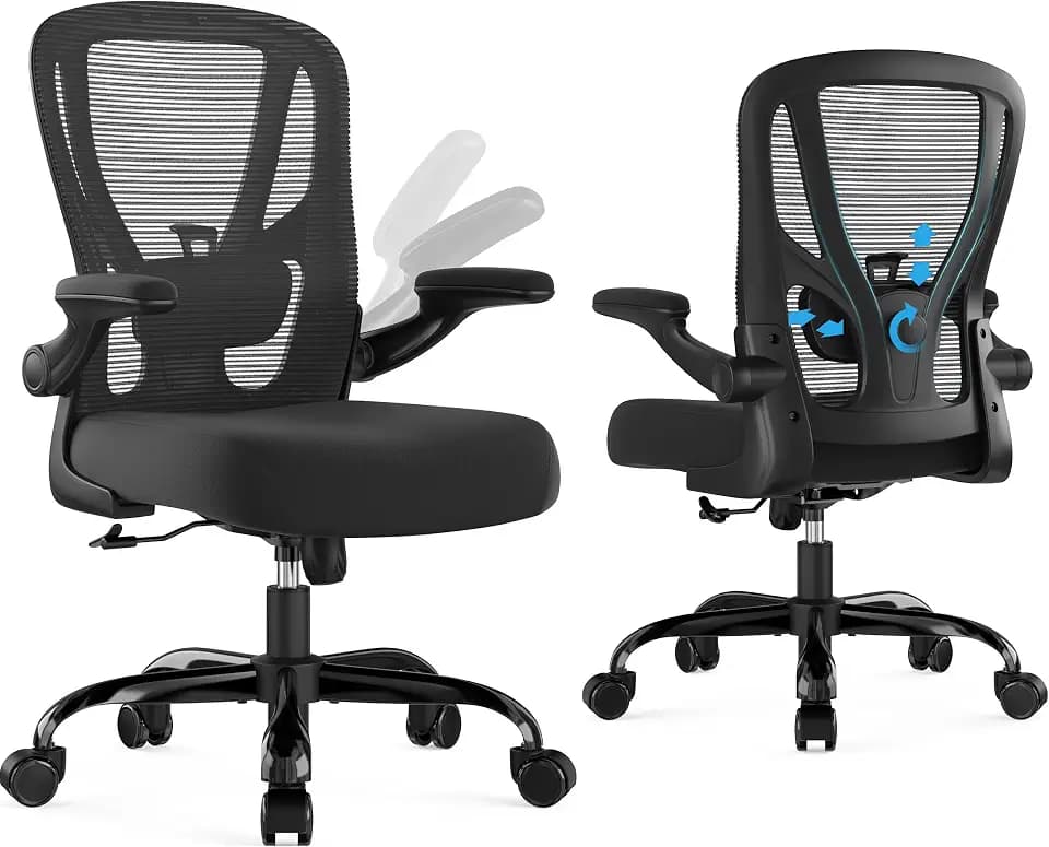 Office Chair Ergonomic Desk Chair - Computer Chair with 3D Lumbar