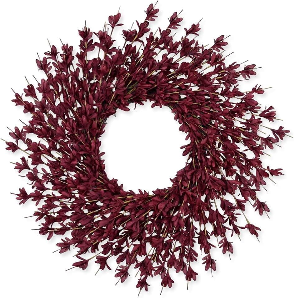 26 Inch Realistic Full Fall Wreaths for Front Door Outside Autumn Wreath