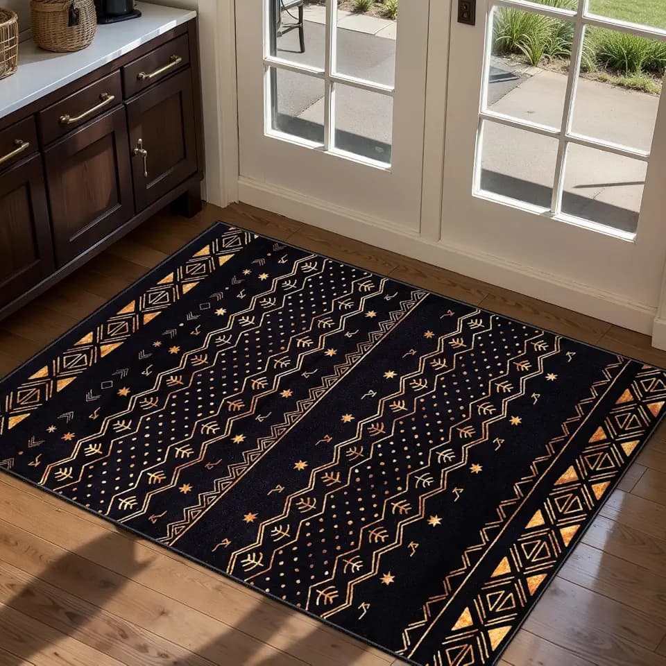 SERISSA 2x3 Washable Non-Slip Boho Area Rugs for Entryway