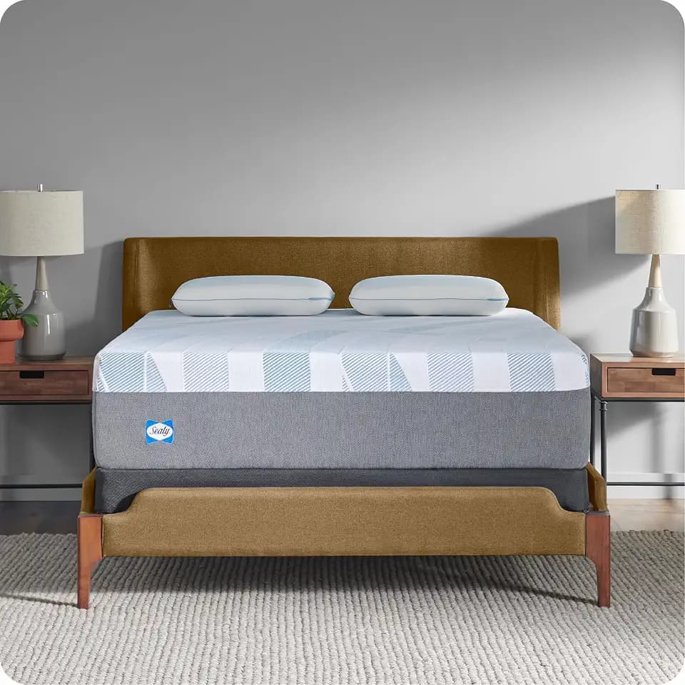Sealy Dreamlife 14” Foam Mattress-in-a-Box, Twin, SealyComfort Gel Memory Foam, SealySupport Transition Foam