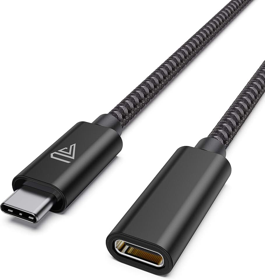 Faracent USB C Extension Cable (20Gbps/240W/1FT/0.3M)