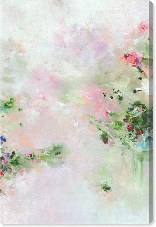 Art Remedy In the Heart of Nature Canvas Colorful Abstracts, Gallery Wrapped, 24" x 36"