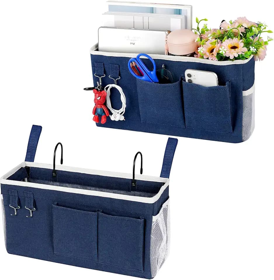 Bedside Caddy Bedside Storage Bag for Headboards/Bunk Bed
