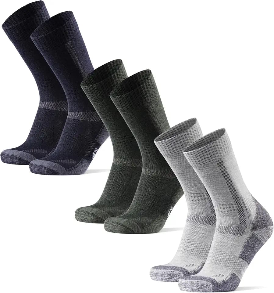 DANISH ENDURANCE Hiking Socks, Merino Wool Socks for Men & Women, Thermal