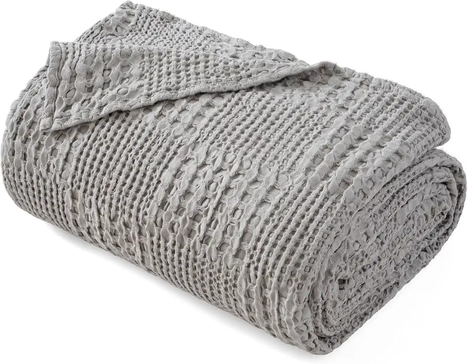 Cotton Viscose Summer Breathable Blanket Queen Size 90"x90"
