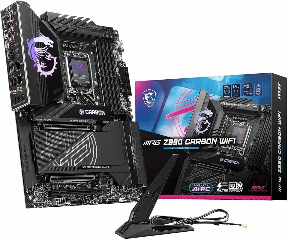 MSI MPG Z890 Carbon WiFi - LGA 1851 ATX Mainboard