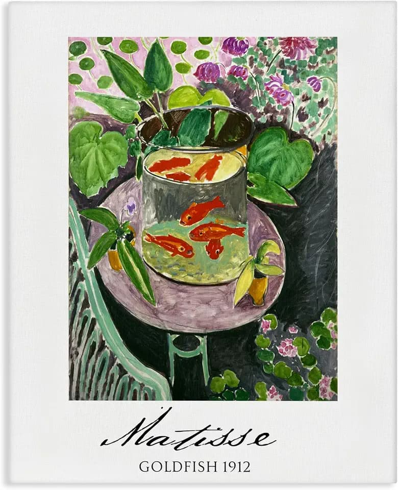Stupell Industries 'Matisse Goldfish Still Life'| Canvas Art
