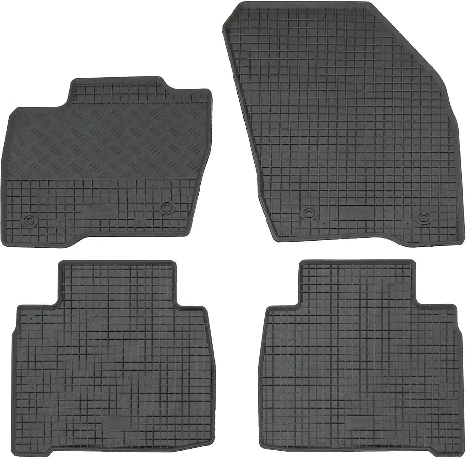 AD Tuning Gummifußmatten Set für Ford Galaxy 3 (2015-) + S-Max (2015-)