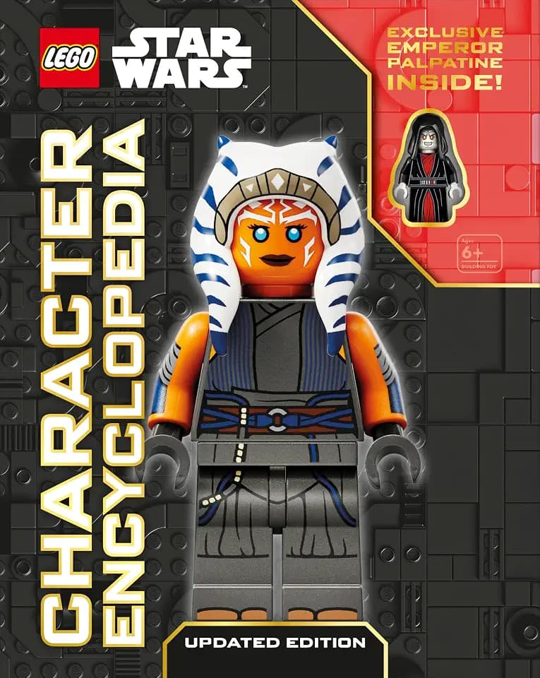 LEGO Star Wars Character Encyclopedia Updated Edition: The Ultimate Guide to the Best 200 Minifigures from the LEGO Star Wars Galaxy; Comes with Exclusive Emperor Palpatine Minifigure