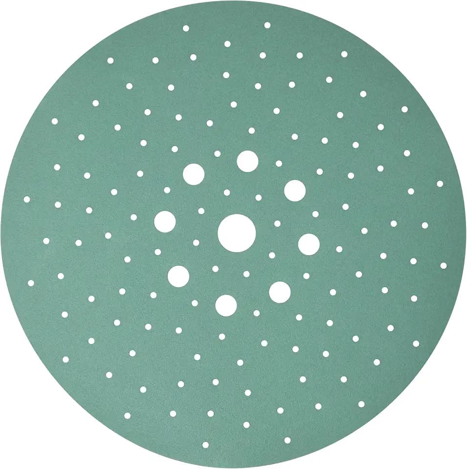 Serious Grit - 225mm (9-Inch) P150 Grit Drywall Sanding Discs - 25 Pack Box
