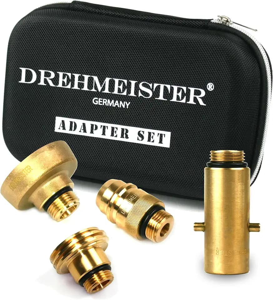 LPG Adapter Set W21.8 - Tankadapter Etui - Autogas Adapter Europa - 22mm