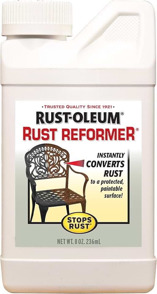 Rust-Oleum 7830730 Stops Rust Rust Reformer Formula, 8 oz, Black