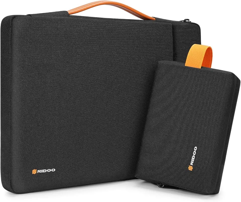 NIDOO 15,6" 16" Laptop Tasche für 15,6" ThinkPad T15 Gen 2/16" ThinkPad X1 Extreme Gen 5/16" Yoga 7i / 16" Envy Laptop 17/16" Galaxy Book3 Ultra / 16" MateBook D16, Notebook Hülle Tragetasche