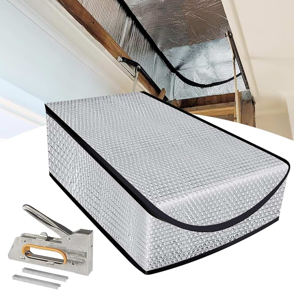 Storystore Attic Door Insulation Cover, 25" x 54" x 11" Attic Tent Kits