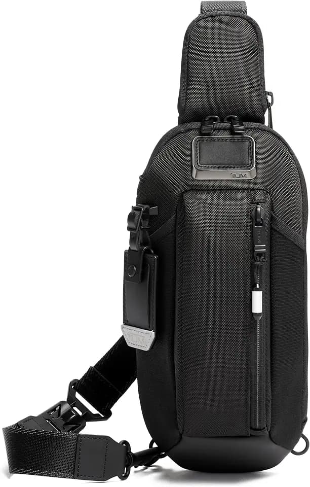 TUMI Alpha Bravo Esports Pro Sling Bag, 12.0" X 5.8" X 2.5", Black
