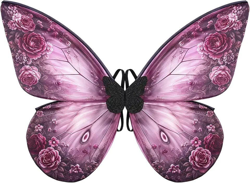 Butterfly Wings for Women, Fairy Wing Costume Accessories, Cosplay Halloween