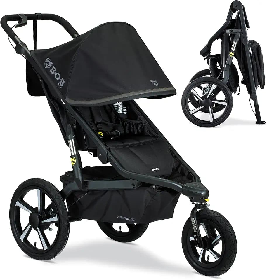 BOB Gear Alterrain Pro Jogging Stroller — Black