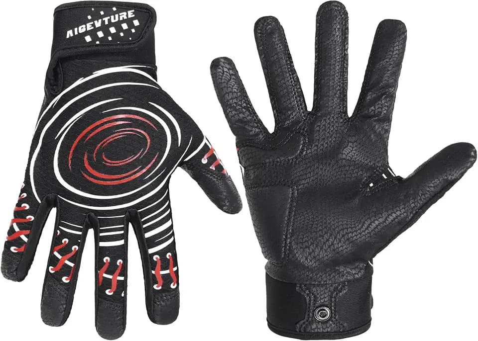 AIGEVTURE Baseball Bating Gloves Adult Youth Baseball Softball Batting Gloves Adult Kids Boys Girls
