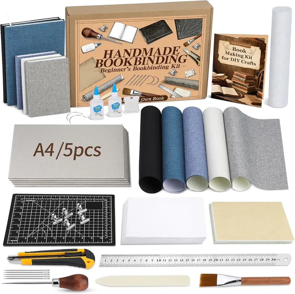 Jupean Book Binding Kits Book Binding Materials Bookbinding Supplies