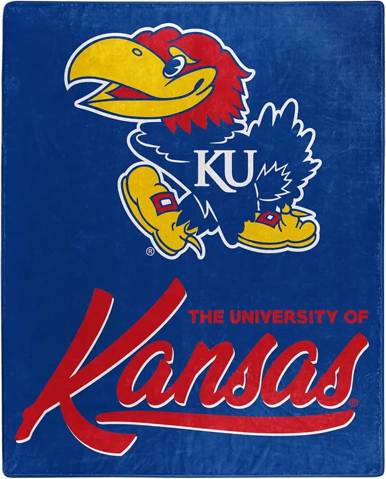 Northwest NCAA Unisex-Adult Raschel Throw Blanket